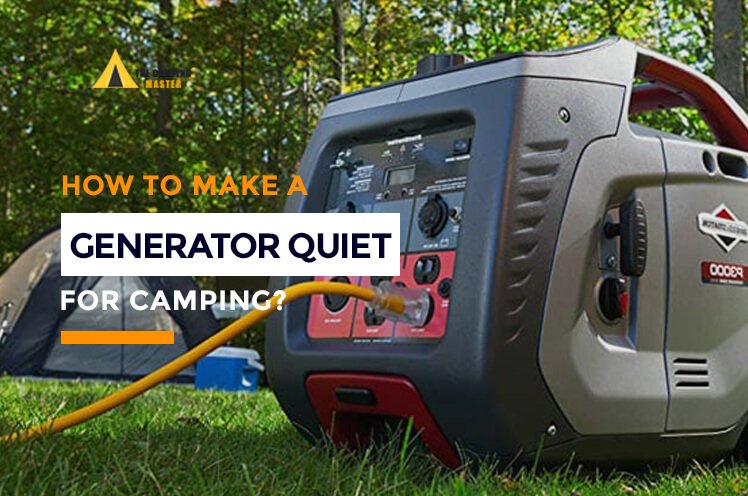 how to make a generator quiet for camping