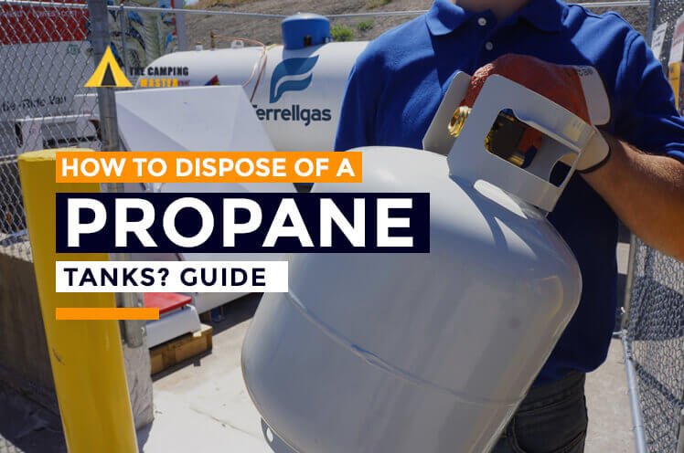 How to dispose of a small propane tank