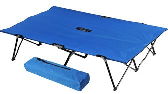 Outsunny 2 Person Folding Camping Cot