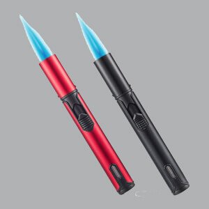 Pack Butane Torch Lighter, 6-inch Refillable Pen Lighter (