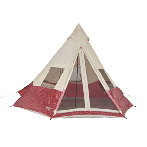 Wenzel 11.5 x 10 Foot Shenanigan 5-Person Teepee Camping Tent